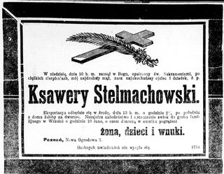 Zdjęcie powstańca styczniowego Ksawery Stelmachowski