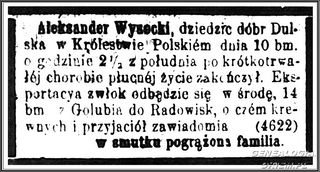 Zdjęcie powstańca styczniowego Aleksander Wysocki