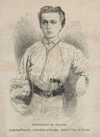 Zdjęcie powstańca styczniowego Władysław Psarski