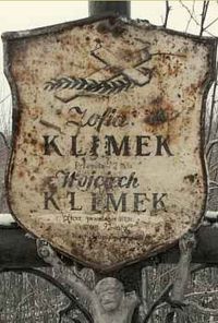 Stara tabliczka nagrobna