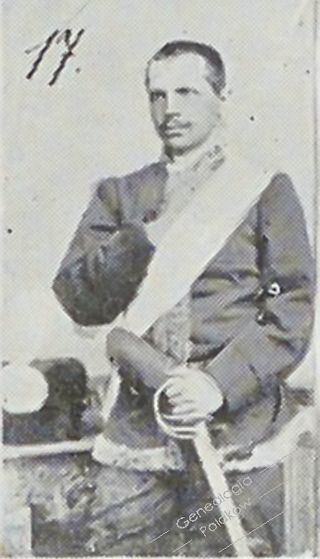 Zdjęcie powstańca styczniowego Teodor Cieszkowski