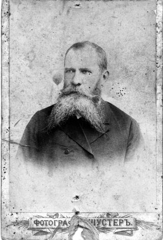 Zdjęcie powstańca styczniowego Józef Paweł Zieniewicz