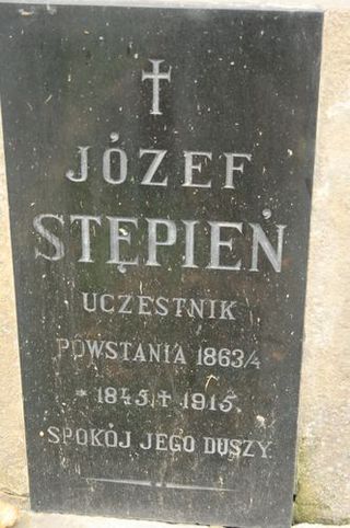 Zdjęcie powstańca styczniowego Józef Stępień