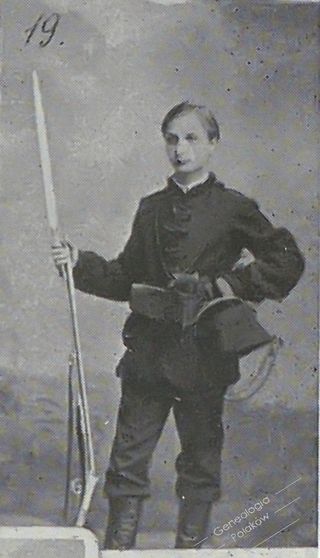 Zdjęcie powstańca styczniowego Emmanuel Sygiewicz