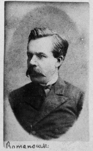 Zdjęcie powstańca styczniowego  Romanowski