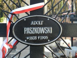 Zdjęcie powstańca styczniowego Adolf Paszkowski