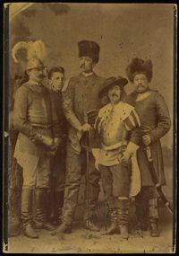 Żywy obraz z udziałem Bronisława Abramowicza