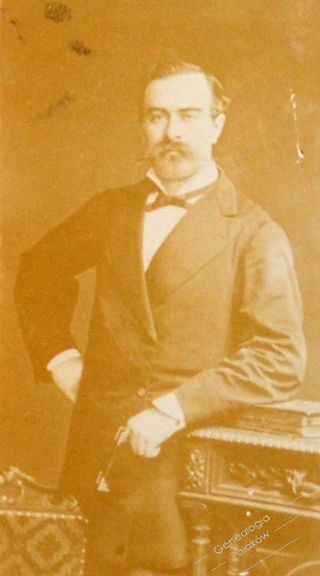 Zdjęcie powstańca styczniowego Bronisław Rylski