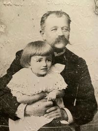 Włodzimierz z wnukiem Henrykiem Dobrzańskim