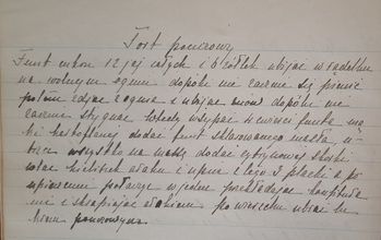 rękopis przepisu