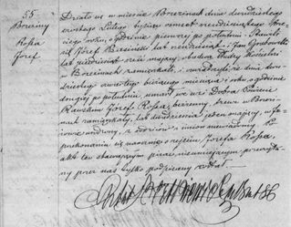 Zdjęcie powstańca styczniowego Józef Rossa