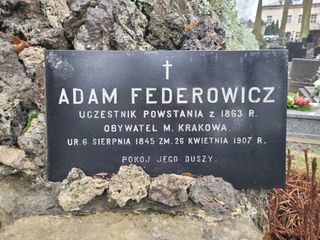 Zdjęcie powstańca styczniowego Adam Federowicz