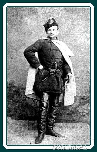 Zdjęcie powstańca styczniowego Seweryn Mieszkowski