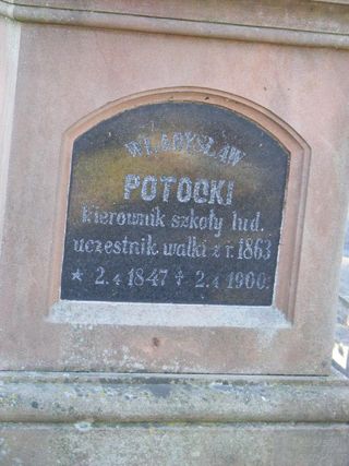 Zdjęcie powstańca styczniowego Władysław Potocki