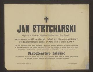 Zdjęcie powstańca styczniowego Jan Strycharski