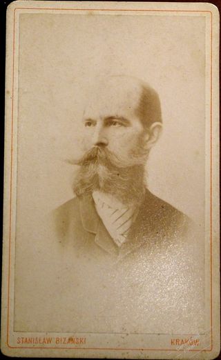 Zdjęcie powstańca styczniowego Stanisław Wodzicki