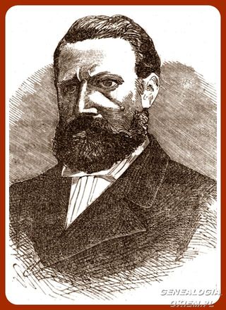 Zdjęcie powstańca styczniowego Franciszek Ksawery Horodyński