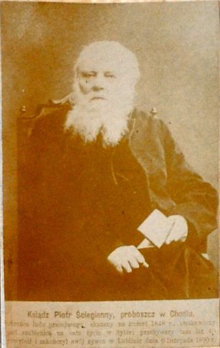 Zdjęcie powstańca styczniowego Piotr Ściegienny