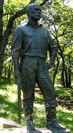 Pomnik Michała Jankowskiego na Syberii