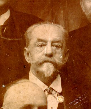 Zdjęcie powstańca styczniowego Edward Uderski