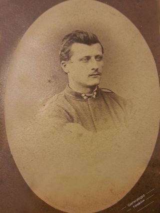 Zdjęcie powstańca styczniowego Aleksander Polaczek