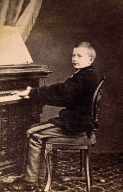 Ignacy Jan Paderewski ok. 1872