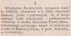 Buchowiecki Władysław (ok. 1819 - 1897)