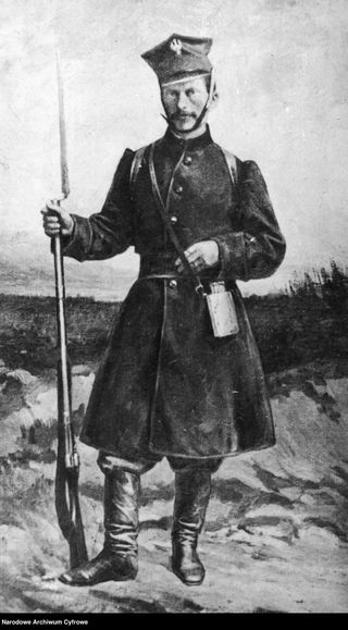 Zdjęcie powstańca styczniowego Leon Szumański