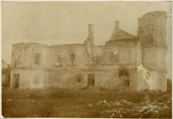 Ruiny w 1915 roku