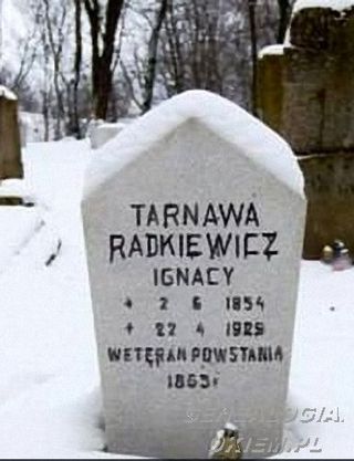 Zdjęcie powstańca styczniowego Ignacy Radkiewicz Tarnawa