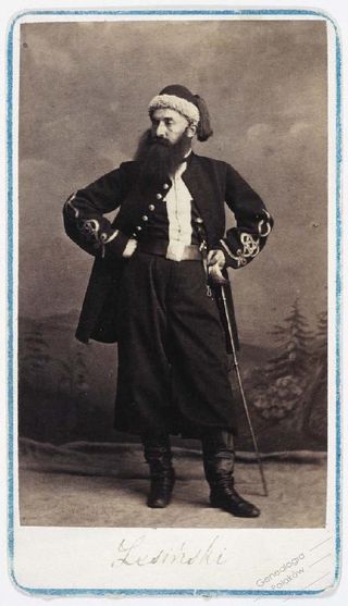Zdjęcie powstańca styczniowego Stanisław Lesiński