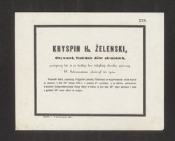 Klepsydra Kryspina Żeleńskiego