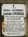 Gałęzowska Wiktoria, zam. Lipkowska