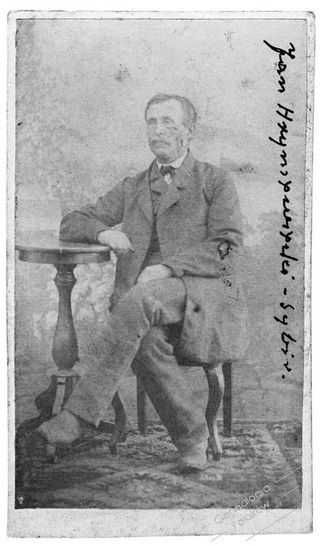 Zdjęcie powstańca styczniowego Jan Hryniewiecki