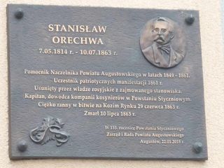 Zdjęcie powstańca styczniowego Stanisław Orechwa