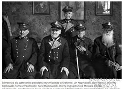 Karol Humowiecki  wśród weteranów