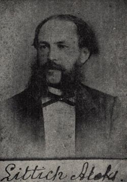 Zdjęcie powstańca styczniowego Aleksander Littich