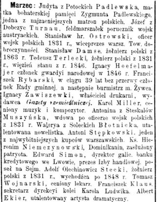 Zdjęcie powstańca styczniowego Stanisław Pius Damse