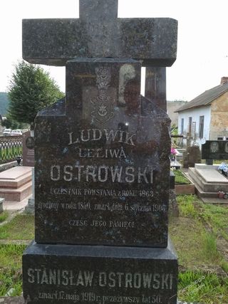 Zdjęcie powstańca styczniowego Ludwik Ostrowski