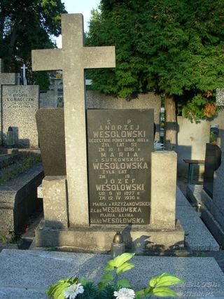 Zdjęcie powstańca styczniowego Andrzej Wesołowski