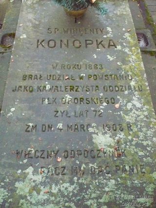 Zdjęcie powstańca styczniowego Wincenty Konopka