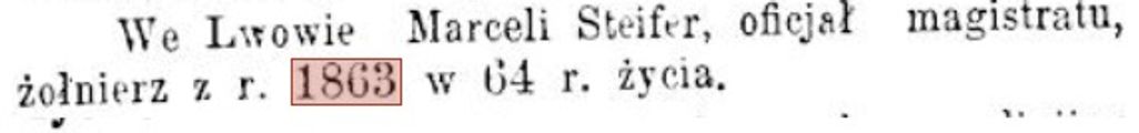 Steifer Marceli (ok. 1835 - 1899) 
