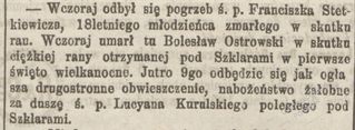 Zdjęcie powstańca styczniowego Bolesław Ostrowski
