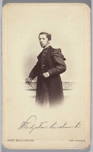 Zdjęcie powstańca styczniowego Władysław Cieszkowski