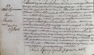 Zdjęcie powstańca styczniowego Leon  Smela